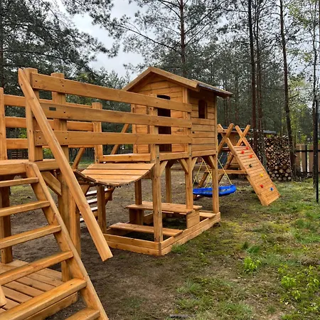 Semesterbostad Borskowka Z Balia Z Jacuzzi I Sauna