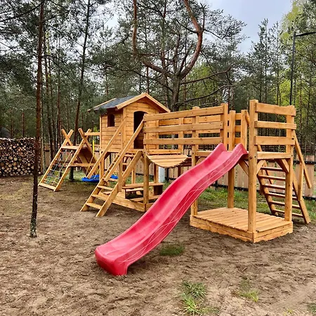 Borskowka Z Balia Z Jacuzzi I Sauna بورسك