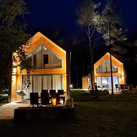 Borskowka Z Balia Z Jacuzzi I Sauna Ferienhaus *